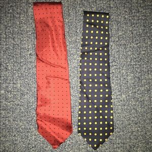 2 men's ties